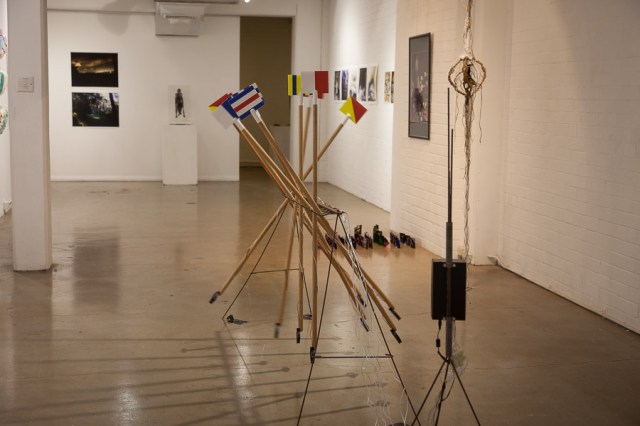 2014 Student Art Prize installation